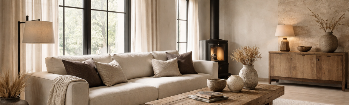 Rustiek moderne interieurstijl: warm wonen met een strakke basis